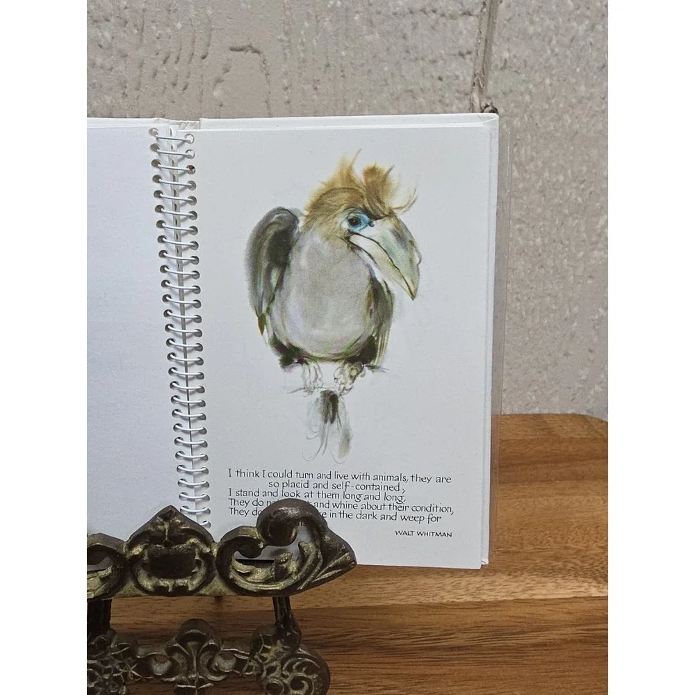 Vtg Springs Of Animal Wisdom 5x3.5